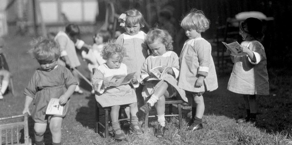 Taranaki St Kindergarten, c. 1930's Alexander Turnbull Library, PAColl 193-1-36